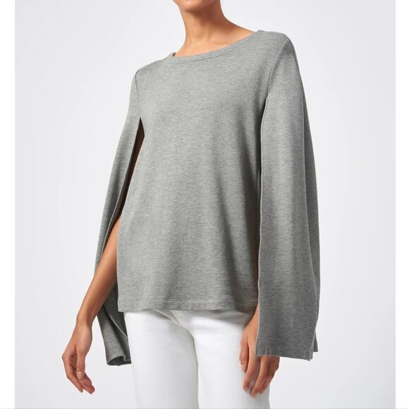 Kal Rieman Heather Grey Cape Sweatshirt S - Picture 10 of 10